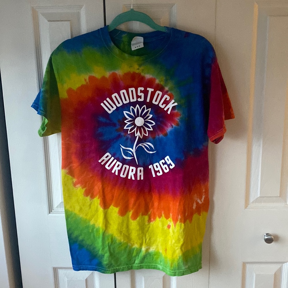 Tie dye t-shirt Woodstock